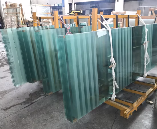 Clear/ Frosted/Pattern Printed Toughened Sandwich Glass Tempered Laminated Railing Glass