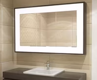 Safety Backed Silver Mirror Copper Free Mirror Glass Decorative Bathroom Safety Clear Float Antique Mirror /Ultra Clear Tempered Laminated Glass Mirror