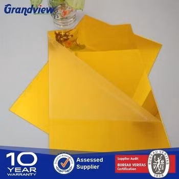 2 mm Two -Way Mirror Sheet One Side Silver, One Side Dark Golden Acrylic Mirror Panel